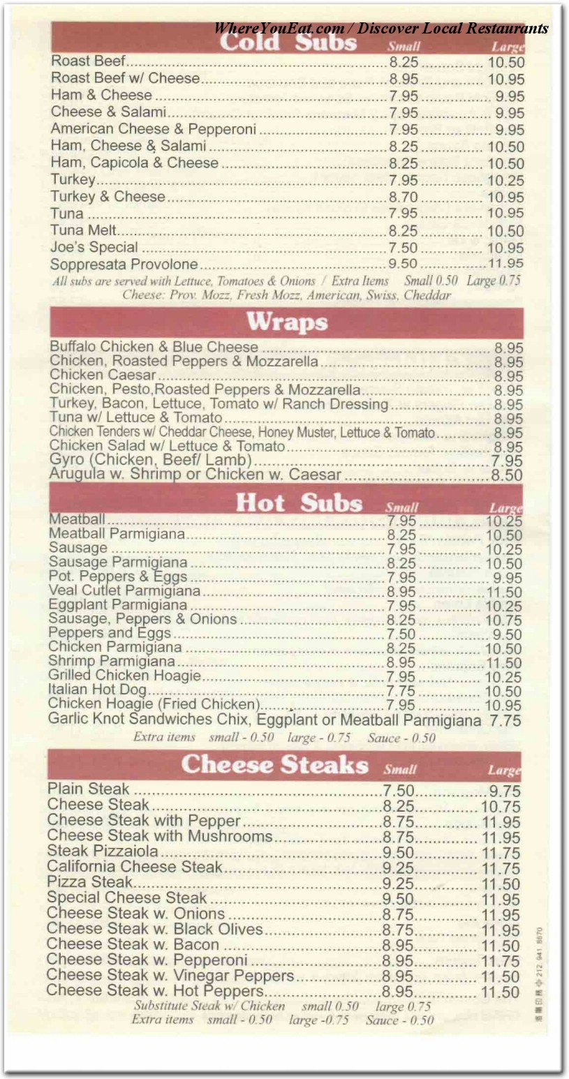 Our Foods