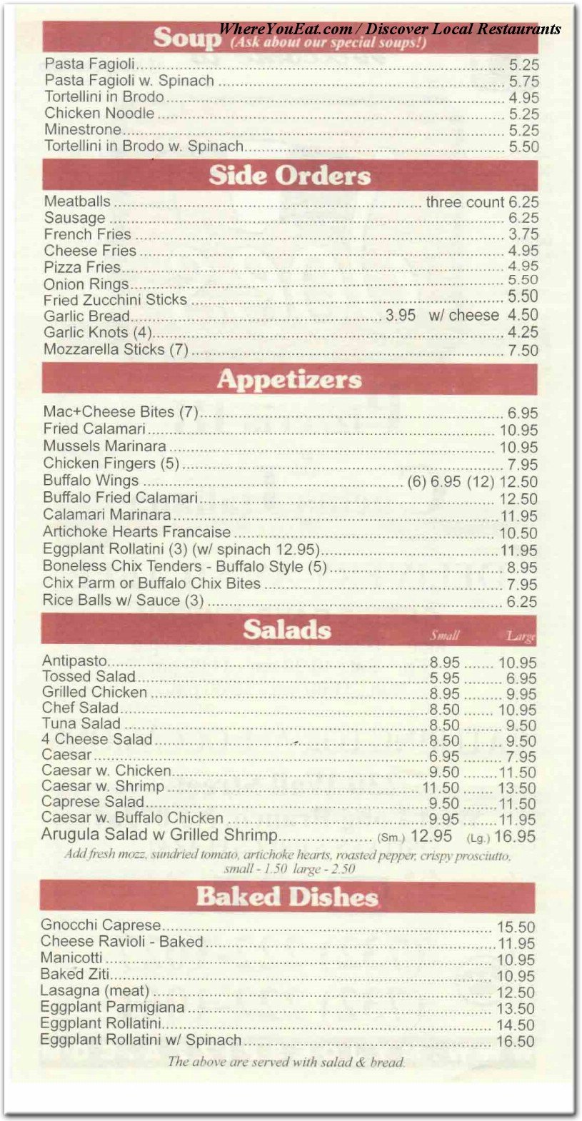 Our Foods